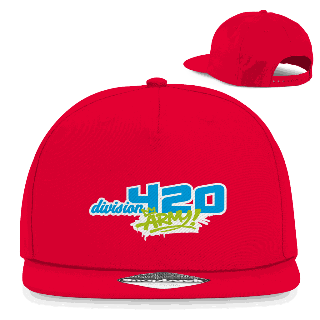 Snapback Rapper Cap - D420Army | Division420®