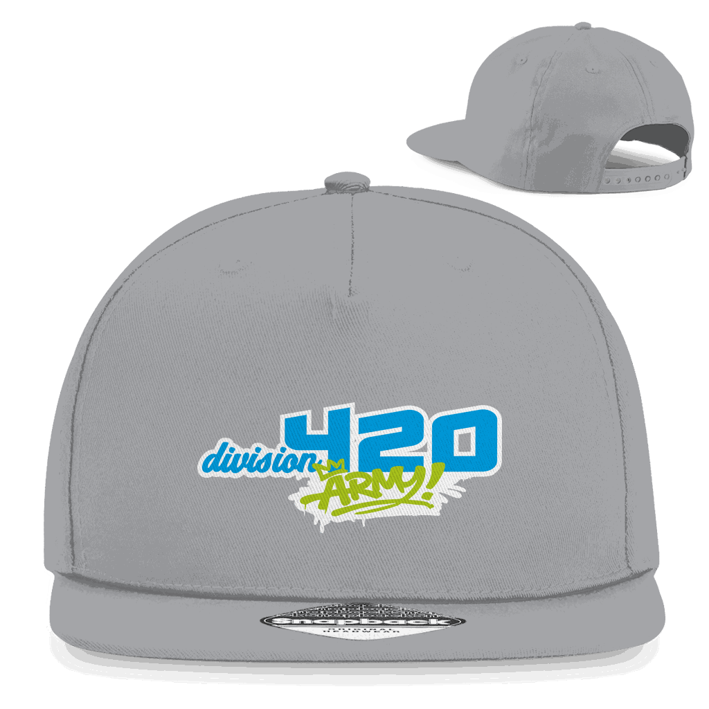 Snapback Rapper Cap - D420Army | Division420®