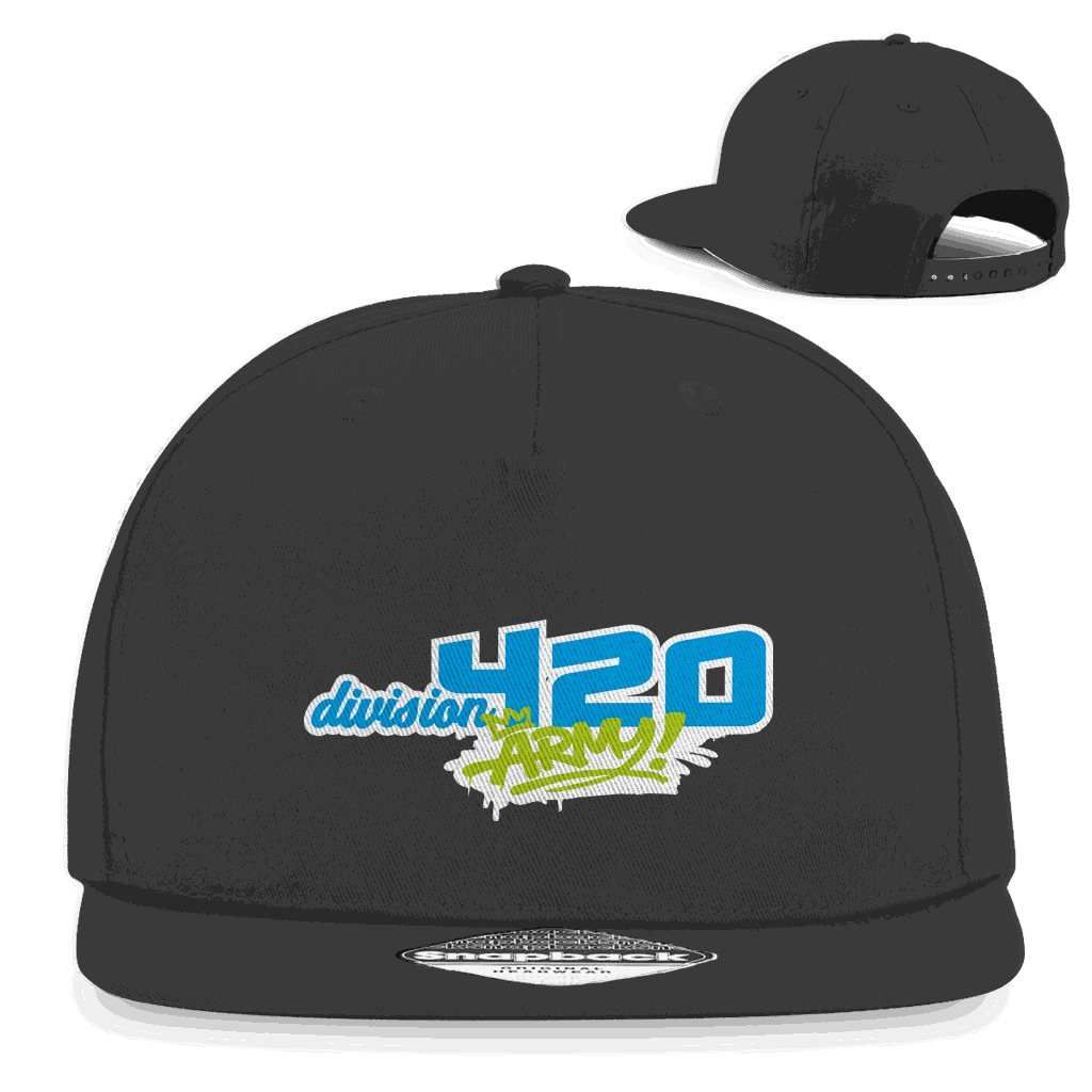 Snapback Rapper Cap - D420Army | Division420®