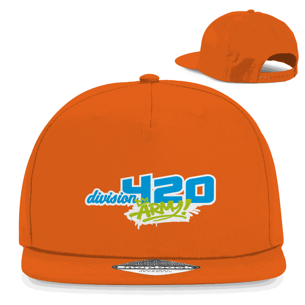 Snapback Rapper Cap - D420Army | Division420®