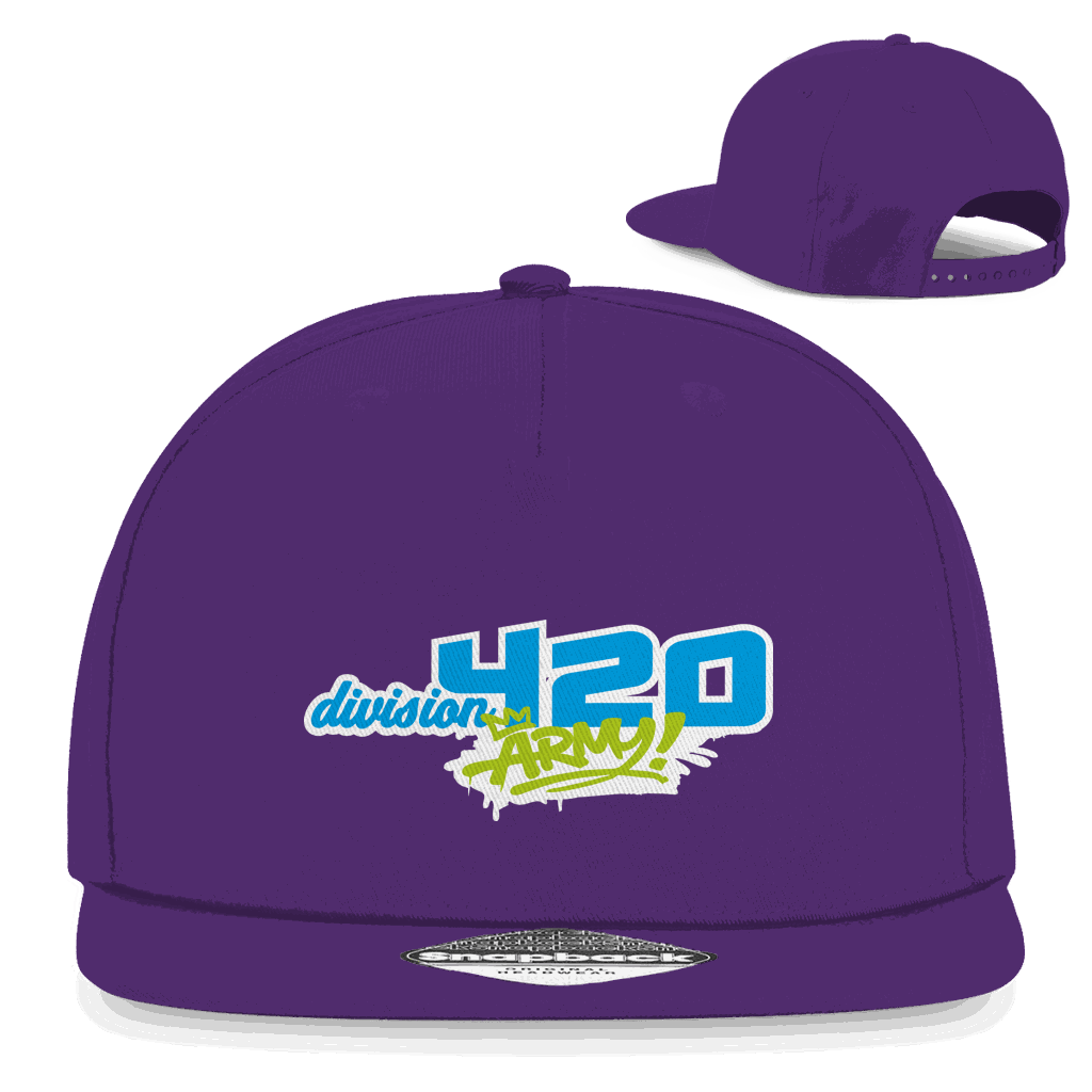 Snapback Rapper Cap - D420Army | Division420®