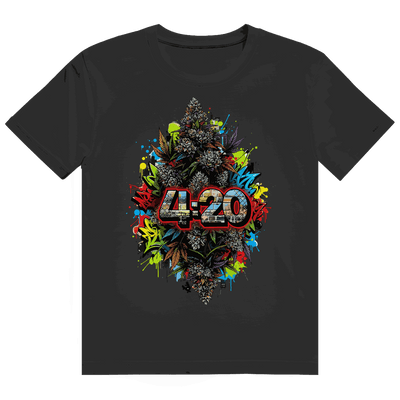 Heavy Cotton T-Shirt - 420 Graffiti Art | Division420®