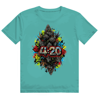 Heavy Cotton T-Shirt - 420 Graffiti Art | Division420®