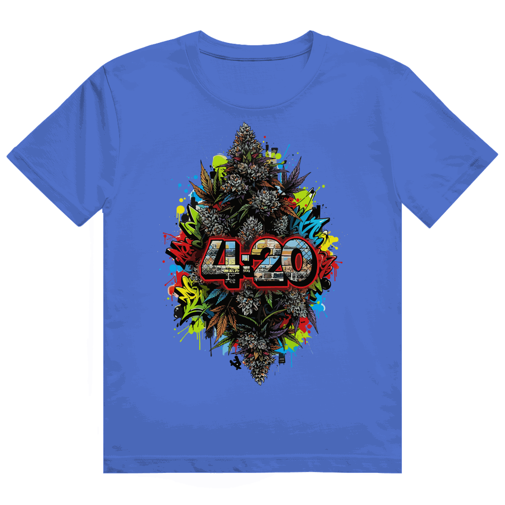 Heavy Cotton T-Shirt - 420 Graffiti Art | Division420®