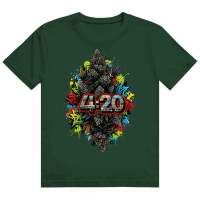 Heavy Cotton T-Shirt - 420 Graffiti Art | Division420®