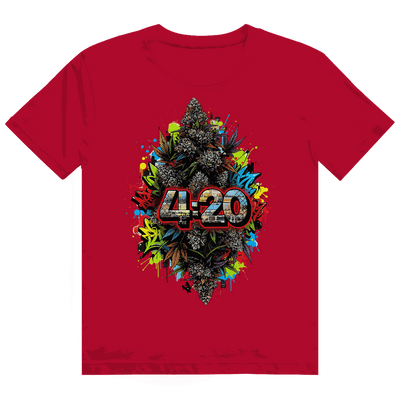 Heavy Cotton T-Shirt - 420 Graffiti Art | Division420®