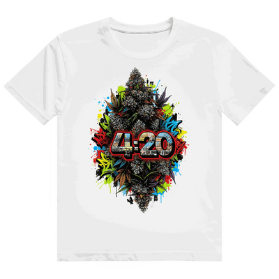 Größentabelle für Division420 Heavy Cotton T-Shirt 420 Graffiti Art