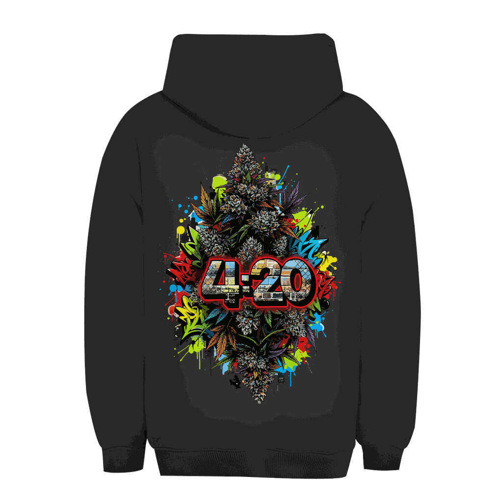Unisex Oversize Hoodie - 420 Graffiti Art | Division420®