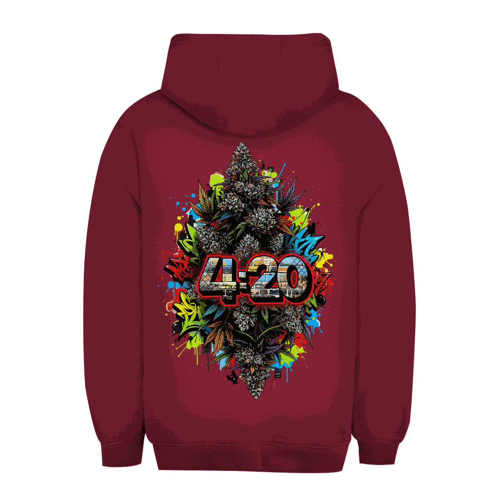 Unisex Oversize Hoodie - 420 Graffiti Art | Division420®