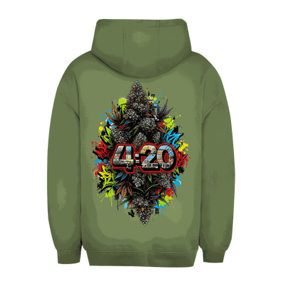 Unisex Oversize Hoodie - 420 Graffiti Art | Division420®