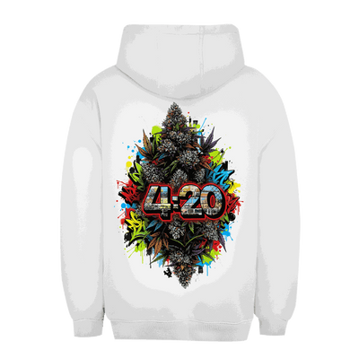 Unisex Oversize Hoodie Division420 urbaner Style 420 Graffiti Art bequem nachhaltig