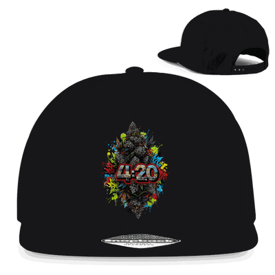 Snapback Rapper Cap - 420 Graffiti Art | Division420®