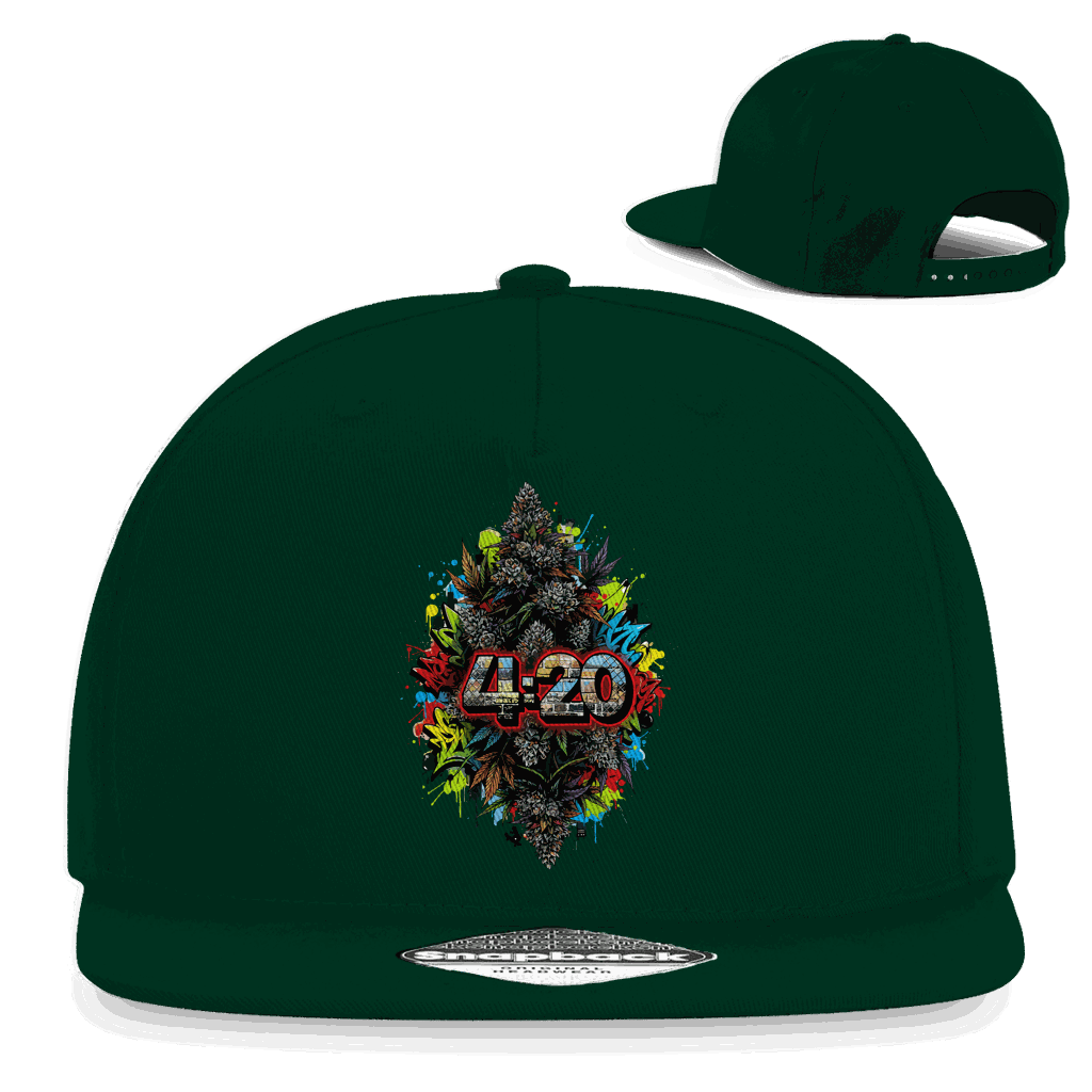 Snapback Rapper Cap - 420 Graffiti Art | Division420®