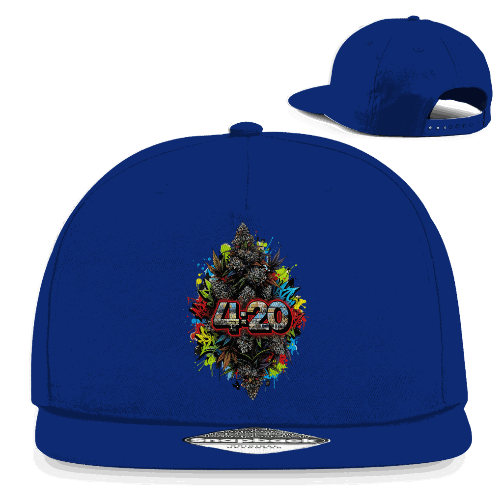 Snapback Rapper Cap - 420 Graffiti Art | Division420®
