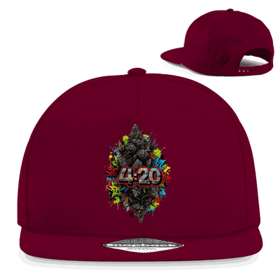 Snapback Rapper Cap - 420 Graffiti Art | Division420®