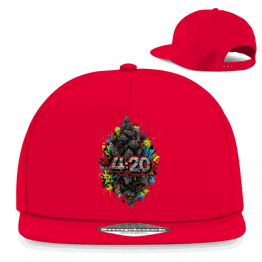 Snapback Rapper Cap - 420 Graffiti Art | Division420®