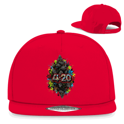 Snapback Rapper Cap - 420 Graffiti Art | Division420®