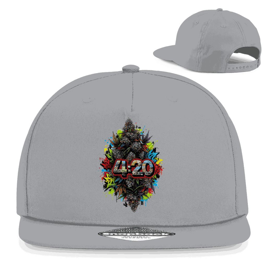 Snapback Rapper Cap - 420 Graffiti Art | Division420®