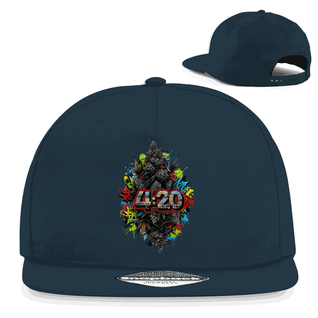 Snapback Rapper Cap - 420 Graffiti Art | Division420®