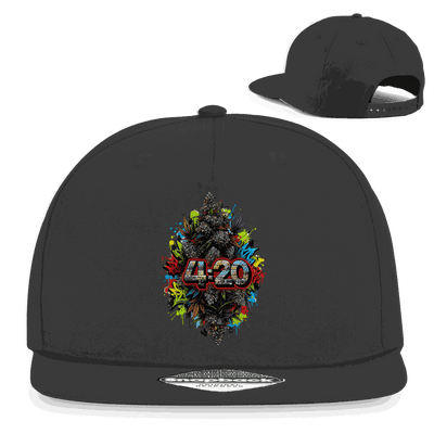 Snapback Rapper Cap - 420 Graffiti Art | Division420®
