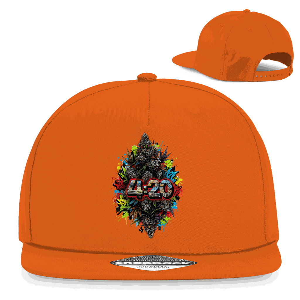 Snapback Rapper Cap - 420 Graffiti Art | Division420®