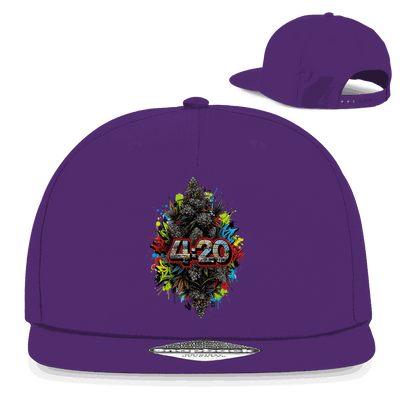 Snapback Rapper Cap - 420 Graffiti Art | Division420®