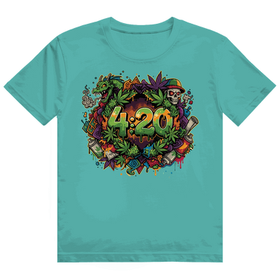 Heavy Cotton T-Shirt - 420 Graffiti | Division420®