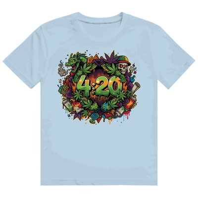 Heavy Cotton T-Shirt - 420 Graffiti | Division420®