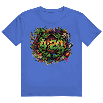 Heavy Cotton T-Shirt - 420 Graffiti | Division420®