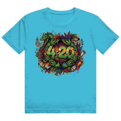 Heavy Cotton T-Shirt - 420 Graffiti | Division420®