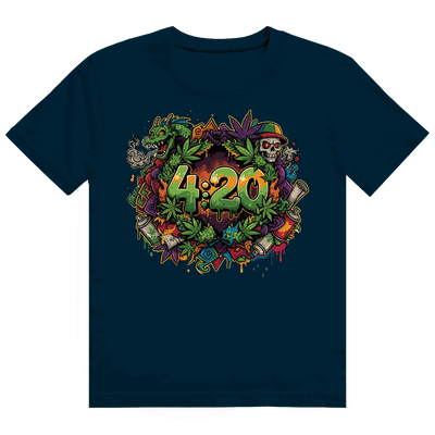 Heavy Cotton T-Shirt - 420 Graffiti | Division420®