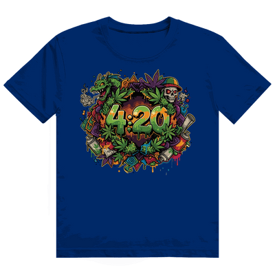 Heavy Cotton T-Shirt - 420 Graffiti | Division420®
