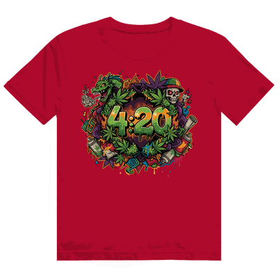 Heavy Cotton T-Shirt - 420 Graffiti | Division420®
