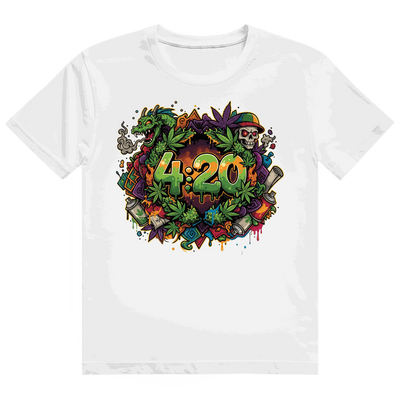 Heavy Cotton T-Shirt - 420 Graffiti | Division420®