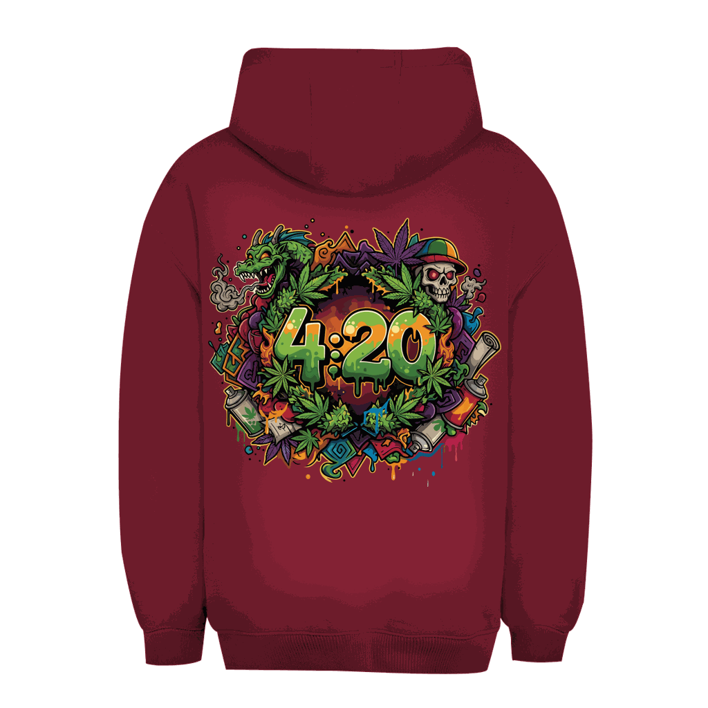 Unisex Oversize Hoodie - 420 Graffiti | Division420®
