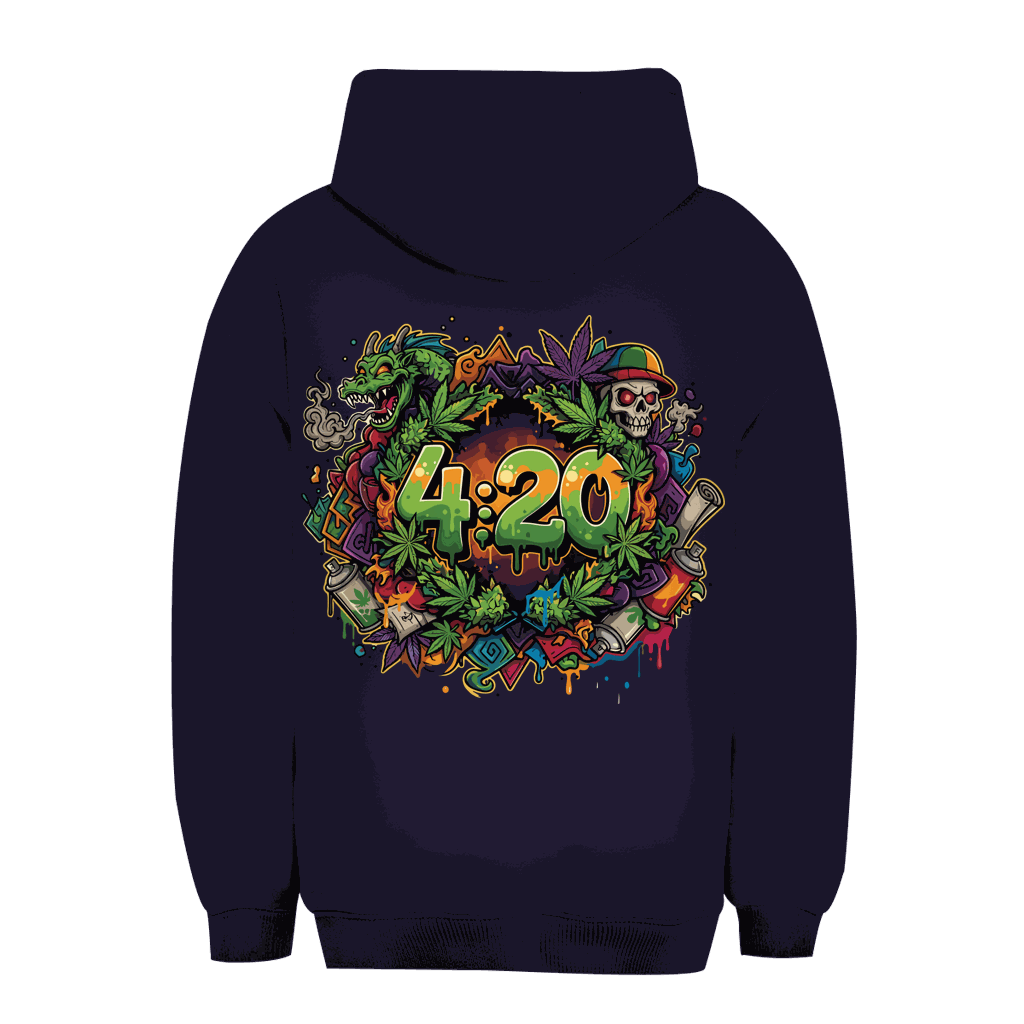 Unisex Oversize Hoodie - 420 Graffiti | Division420®