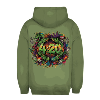 Unisex Oversize Hoodie - 420 Graffiti | Division420®
