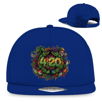 Snapback Rapper Cap - 420 Graffiti | Division420®