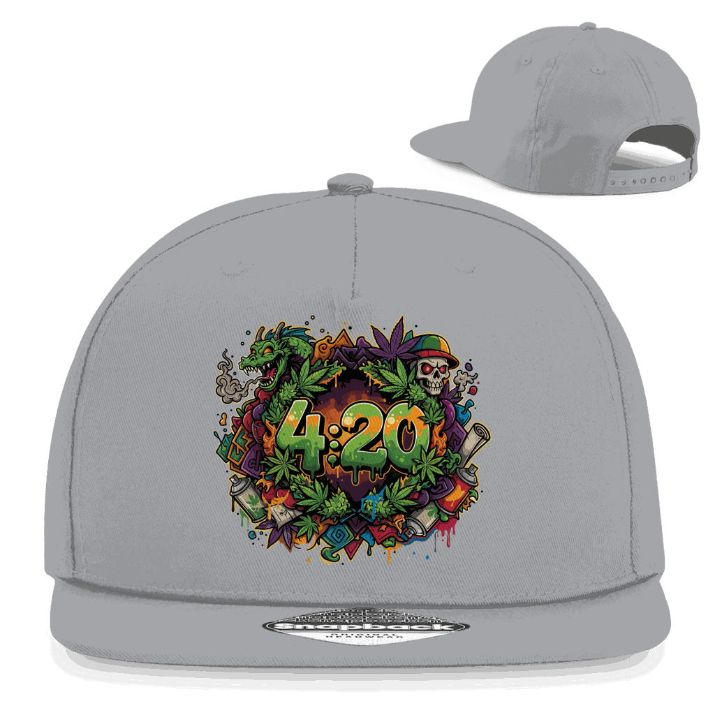 Snapback Rapper Cap - 420 Graffiti | Division420®