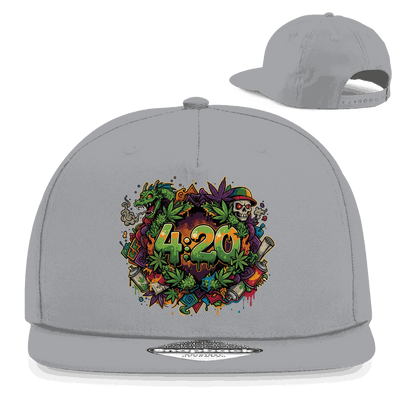 Snapback Rapper Cap - 420 Graffiti | Division420®