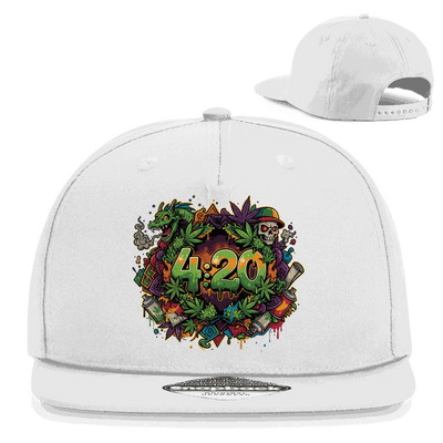 Snapback Rapper Cap - 420 Graffiti | Division420®