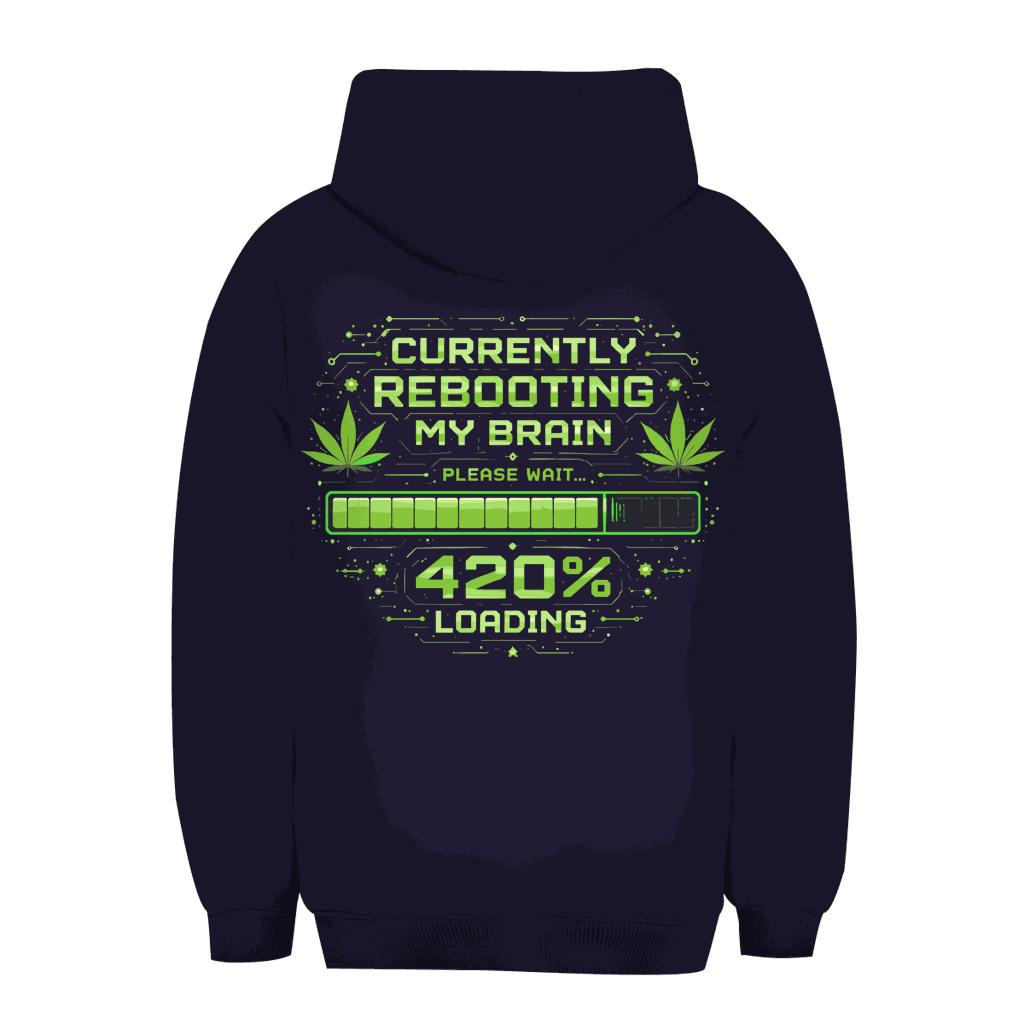 Unisex Oversize Hoodie von Division420 in urbanem Stil mit Kapuze und Kängurutasche
