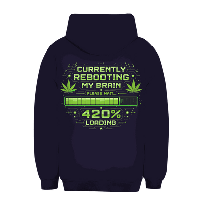 Unisex Oversize Hoodie von Division420 in urbanem Stil mit Kapuze und Kängurutasche