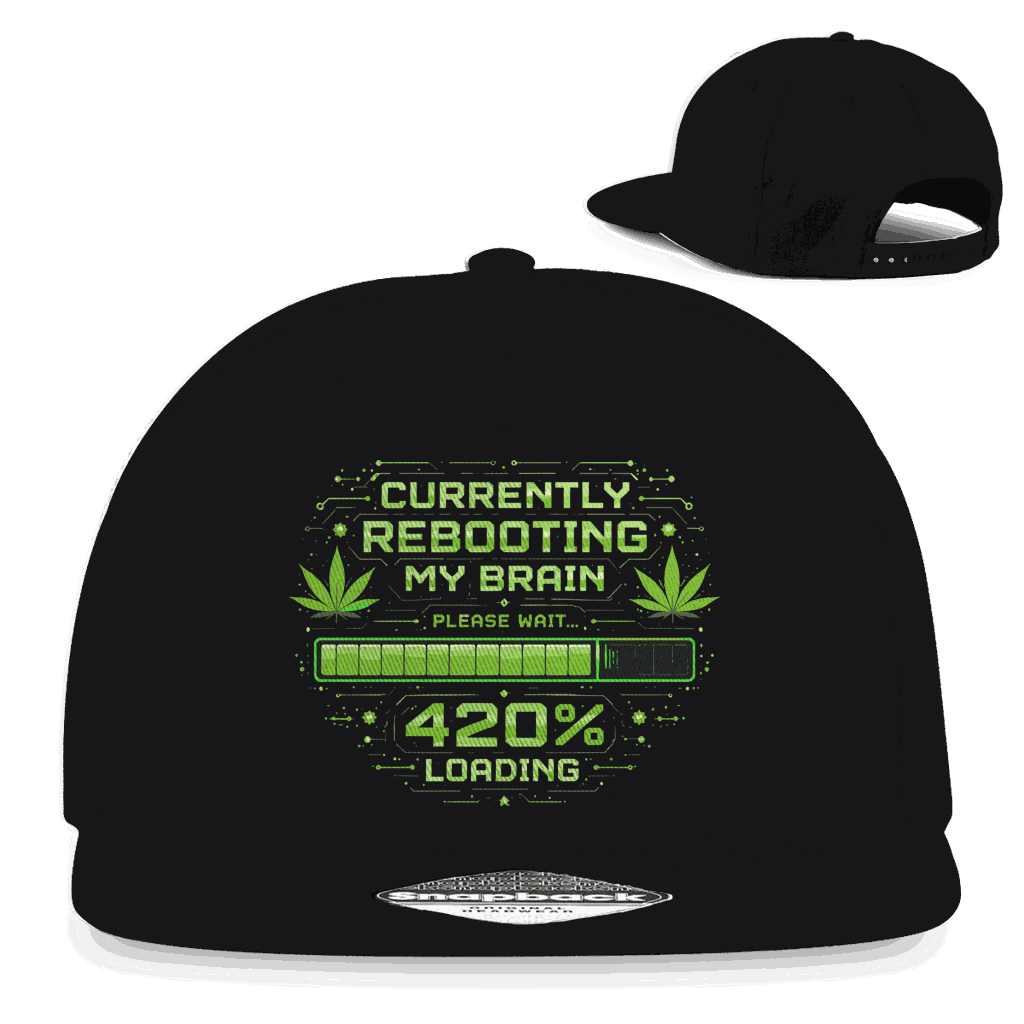 Snapback Rapper Cap - 420 Loading | Division420®