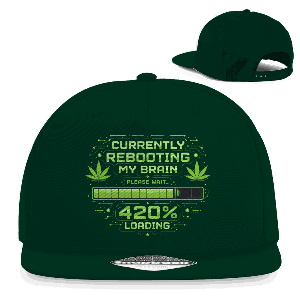 Snapback Rapper Cap - 420 Loading | Division420®