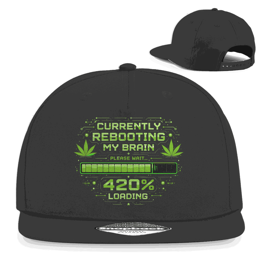 Snapback Rapper Cap - 420 Loading | Division420®