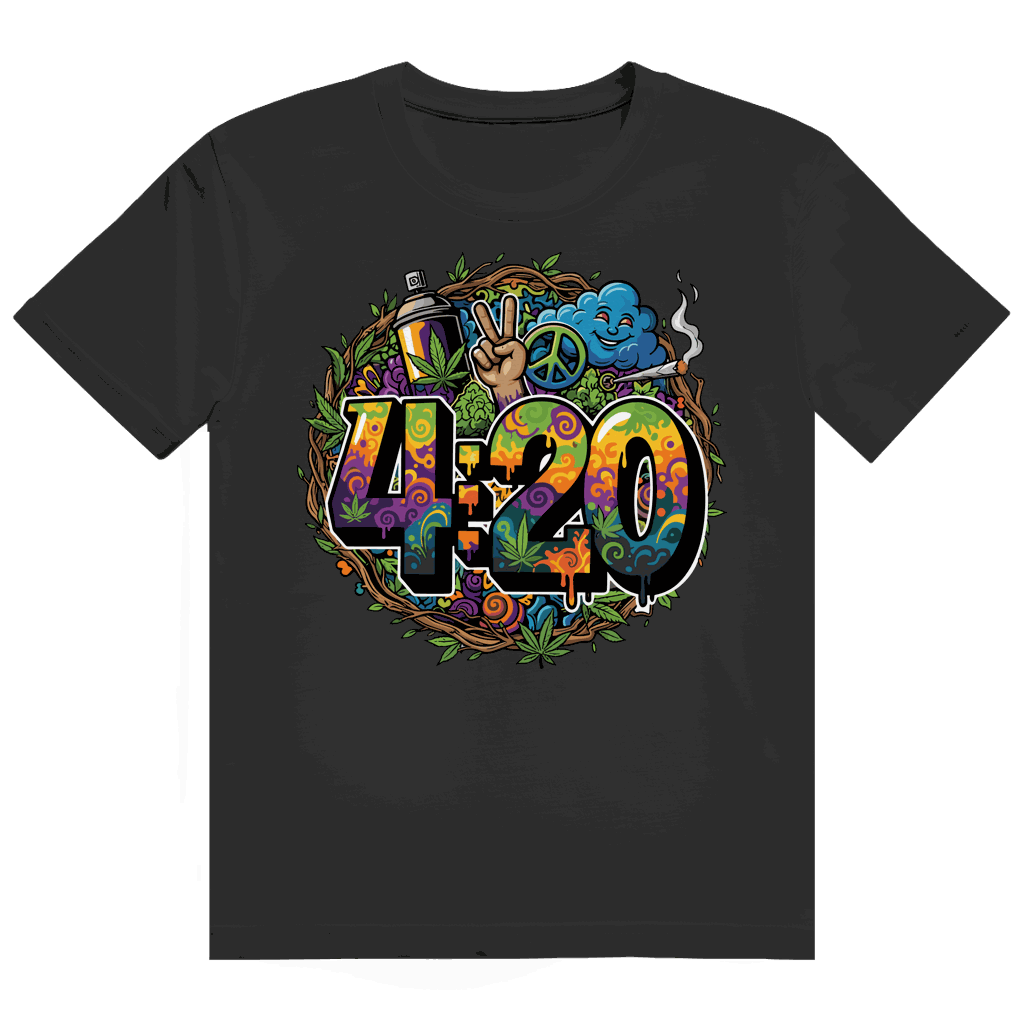 Heavy Cotton T-Shirt - 420 Peace | Division420®