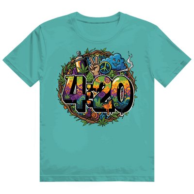 Heavy Cotton T-Shirt - 420 Peace | Division420®