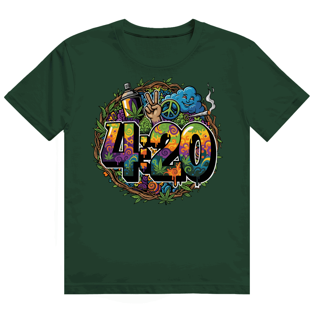 Heavy Cotton T-Shirt - 420 Peace | Division420®