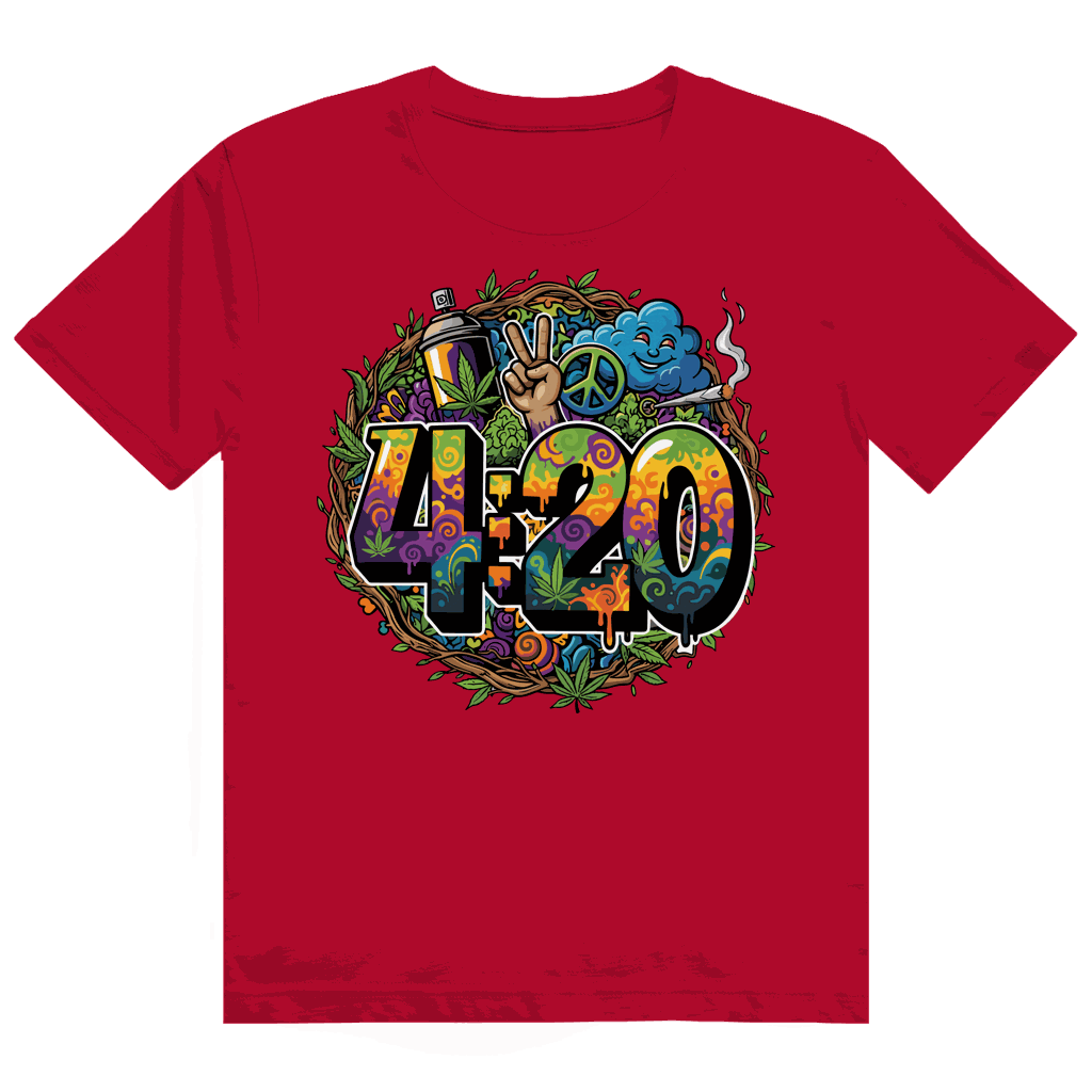 Heavy Cotton T-Shirt - 420 Peace | Division420®